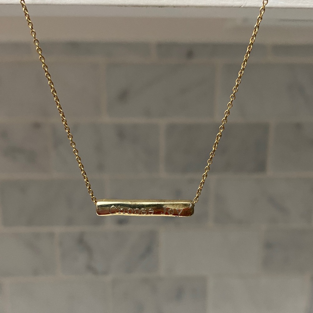 Gorjana Bar Necklace